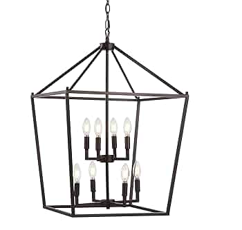 yeyang JONATHAN Y JYL7438A Pagoda Lantern Dimmable Adjustable Metal